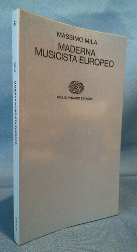 Massimo mila maderna - massimo, mila,