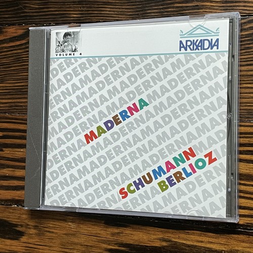 Maderna conducts - maderna, (arkadia)