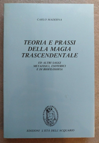 Carlo maderna teoria - -,