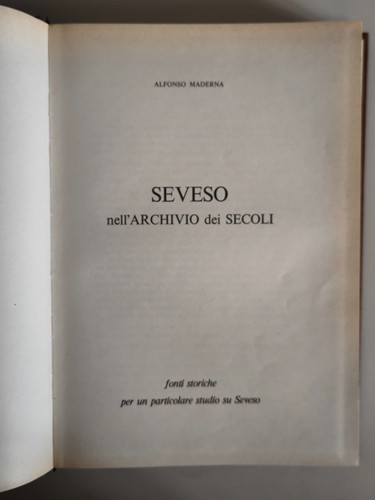 Seveso alfonso maderna - alfonso,