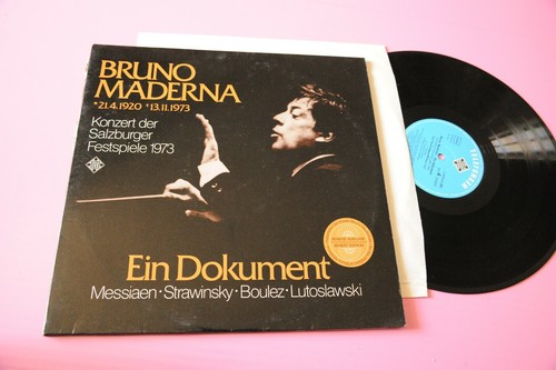 Bruno maderna 2lp konzert - bruno,