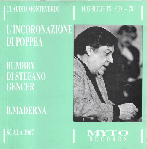Monteverdi incoronazione de - monteverdi,
