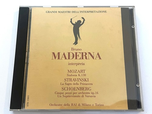 Bruno maderna vol - maderna, mozart